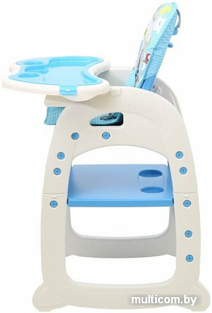 Стульчик для кормления Polini Kids 460 (синий)
