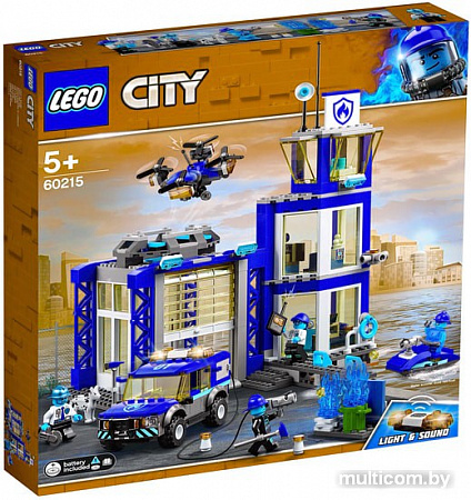 Конструктор LEGO City 60215 Пожарное депо