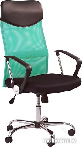 Кресло Halmar VIRE (черный/зеленый)