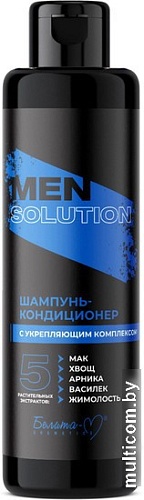 Шампунь Белита-М Men Solution с укрепляющим комплексом (400 г)