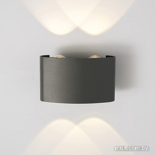 Бра Elektrostandard 1555 Techno LED Twinky Double (серый)