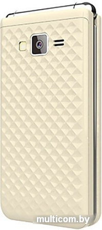 Смартфон BQ-Mobile BQ-2446 Dream Duo (бежевый)