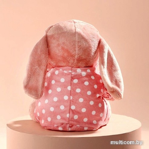 Классическая игрушка Milo Toys Зайка Ла-Пу-Ля в комбинезоне 9211945