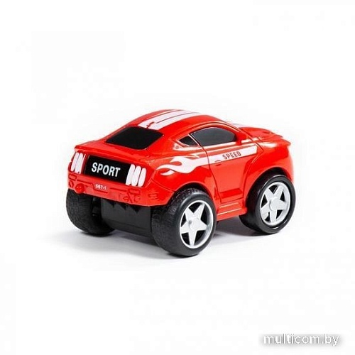 Полесье Крутой Вираж автомобиль гоночный №1 инерционный 78919