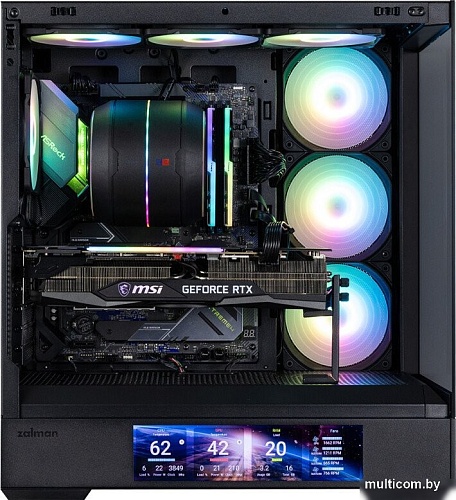 Корпус Zalman P40 DS (черный)