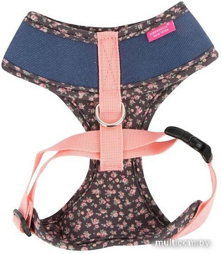 Шлейка Pinkaholic Vafara NARA-HA7323-DG-S (синий/коричневый)