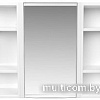 Berossi Шкаф с зеркалом ВК Hilton (снежно-белый)