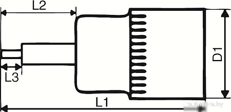 Головка слесарная FORCH 445627