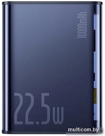 Внешний аккумулятор Baseus Explorer Series Digital Display Fast Charge 22.5W 10000mAh (синий)