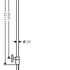 Душевая система Hansgrohe Raindance Connect 240 Showerpipe (27164000)
