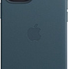 Чехол Apple MagSafe Leather Case для iPhone 12/12 Pro (балтийский синий)