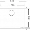 Кухонная мойка Asil AS 359 (полированная, 1 мм)