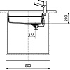 Кухонная мойка Franke Kubus 2 KNG 110-62 125.0512.512 (графит)