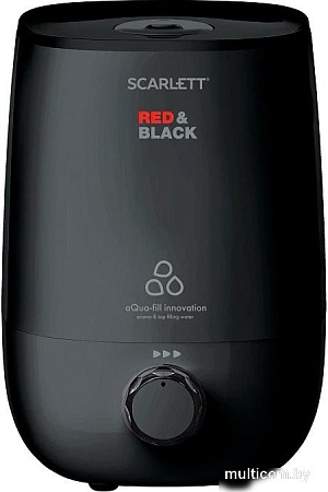 Увлажнитель воздуха Scarlett SC-AH986M30 (красный/черный)