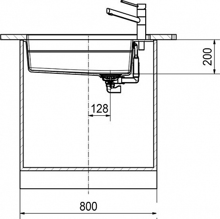 Кухонная мойка Franke Kubus 2 KNG 110-62 125.0512.512 (графит)