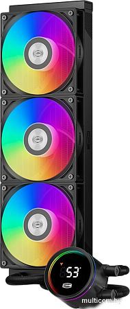 Система жидкостного охлаждения для процессора PCCooler DA360 Pro ARGB Digital (черный)