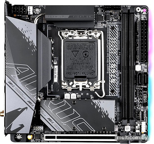 Материнская плата Gigabyte B760I Aorus Pro (rev. 1.x)