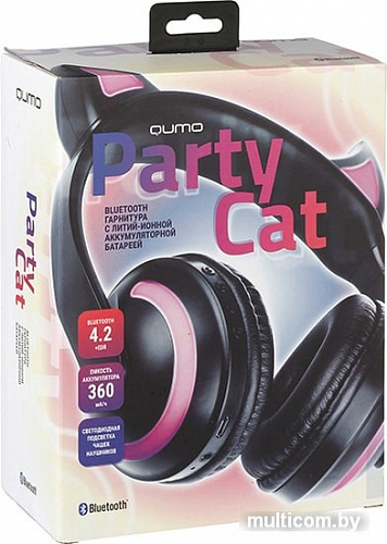 Наушники QUMO Party Cat ВТ0024