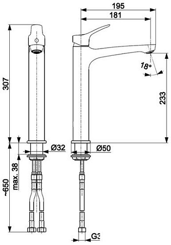Смеситель Armatura Morris 5242-712-00