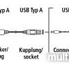 Удлинитель Hama 54506