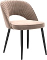 Стул Памир Новара F08 (бежевый/черная опора)
