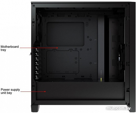 Корпус Corsair 4000D CC-9011198-WW