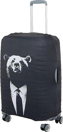 Чехол для чемодана Grott универсальный 210-LCS856-M-DCL (черный)