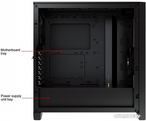 Корпус Corsair 4000D CC-9011198-WW