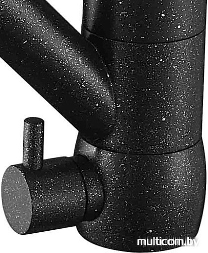 Смеситель ZorG ZR 400 KF-12 Black Metal