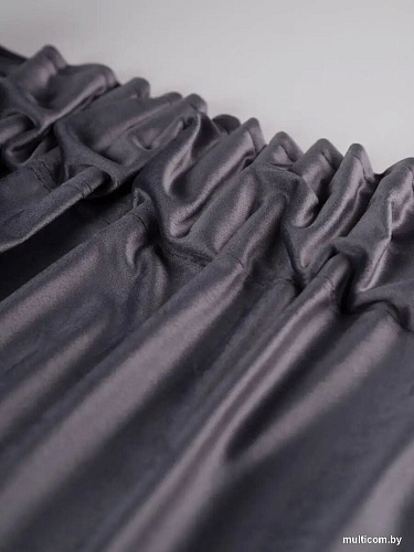 Комплект штор Soft Lines Бархат 9138-27 (270x240, серый)