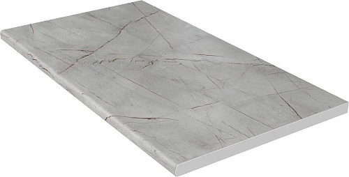 Готовая кухня Интерлиния Мила Лайт 2.9-ПМ2 (персидский жемчуг/персидский жемчуг/серый каспий)