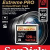 Карта памяти SanDisk Extreme Pro CompactFlash 128GB [SDCFXPS-128G-X46]