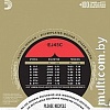 Струны для гитары D'Addario EJ-45C
