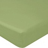 Постельное белье Luxsonia Поплин на резинке 80x200 Мр0040-24 (эвкалипт)