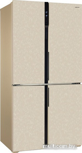 Четырёхдверный холодильник Hiberg RFQ-500DX NFYm Inverter