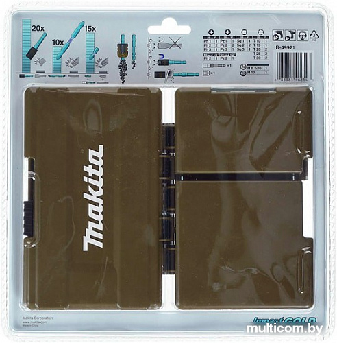 Набор бит Makita B-49921 (26 предметов)