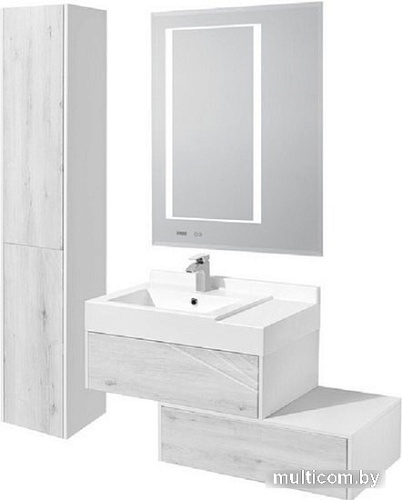 Акватон Шкаф-пенал Сакура 33 1A219903SKW8L (левый, ольха)