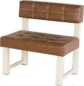 Банкетка AMC Lux 1 слоновая кость/теракот