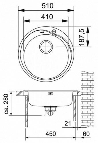 Кухонная мойка Franke RON 610-41