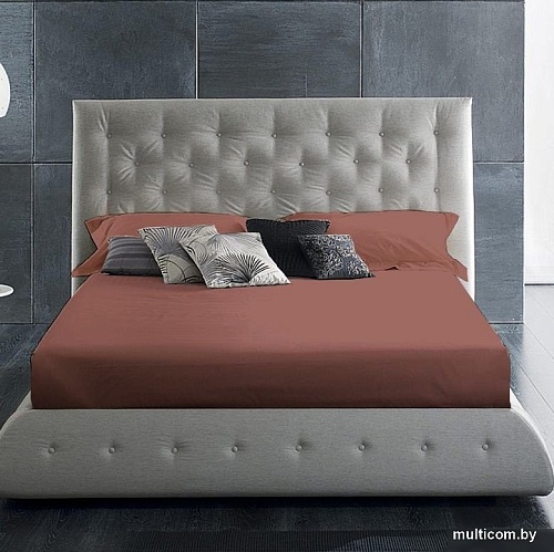 Постельное белье Primavelle 180х215 сатин Luxe 114911801-сгL60 (марсала)