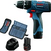 Дрель-шуруповерт Bosch GSB 120-LI Professional 06019F3007 (2 АКБ, набор сверел и бит)