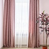 Комплект штор Decoretto Штукатурка чайная роза ШЧР-K8 3.25x2.7 м (розовый, 2 шт)