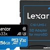 Карта памяти Lexar 633x microSDXC LSDMI256BB633A 256GB (с адаптером)