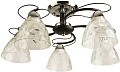 Люстра средней высоты Mirastyle BL-7760/5 CR+BK