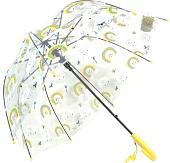 Зонт-трость RST Umbrella RST057A (прозрачный/желтый)
