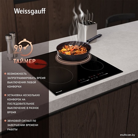 Варочная панель Weissgauff HV 640 BSG