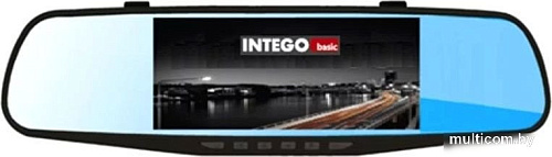 Видеорегистратор для авто Intego Basic VX-455MR с картой памяти 32GB