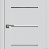Межкомнатная дверь ProfilDoors 99U 70x200 (аляска/стекло графит)