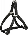 Шлея Trixie Premium One Touch harness M 204501 (черный)
