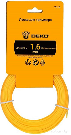 Леска для триммера Deko TL16 065-1057